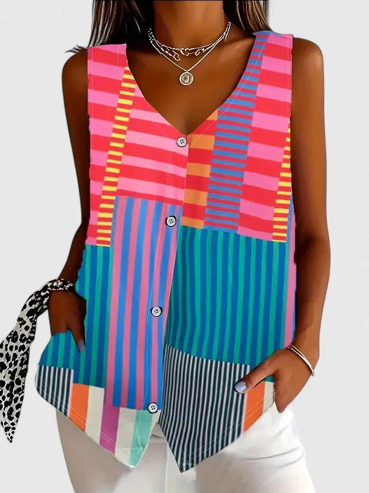 Meli | Blusa sin mangas
