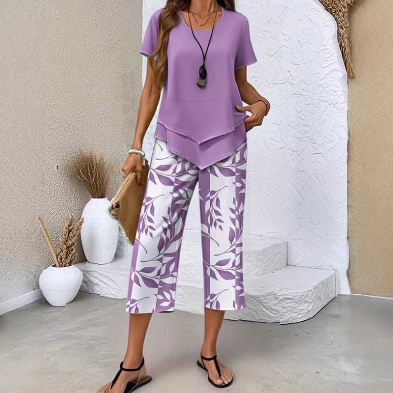 Conjunto de Verano Top + Pantalón