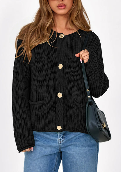 Cárdigan Corta Elegante