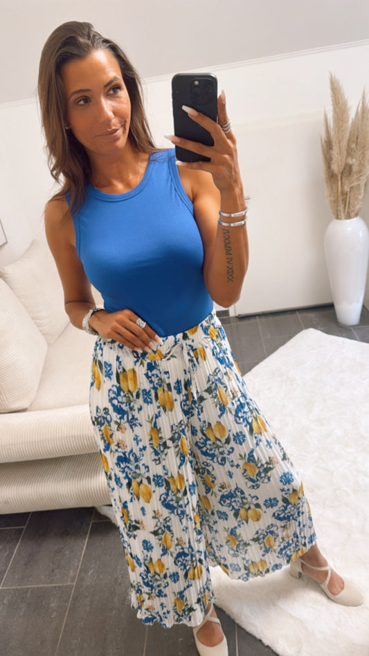 Pantalón plisado " Citrus "