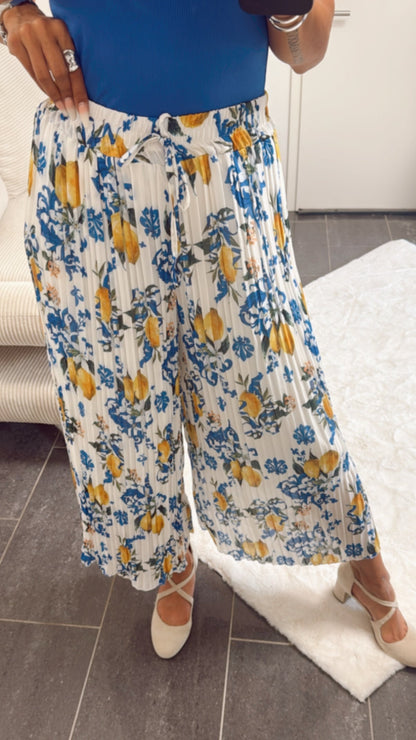 Pantalón plisado " Citrus "