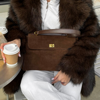 Bolso Suede