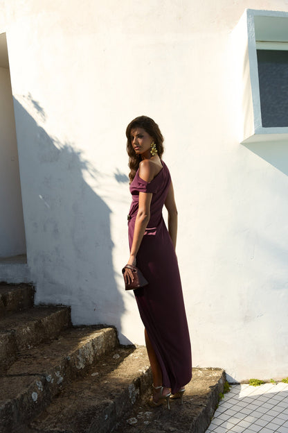 Vestido Olinda Morado