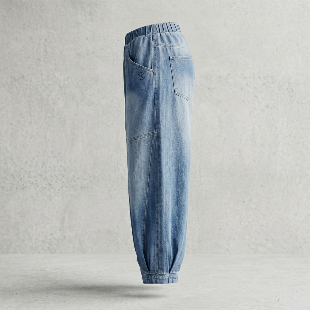 Pantalón Denim Relax Fit