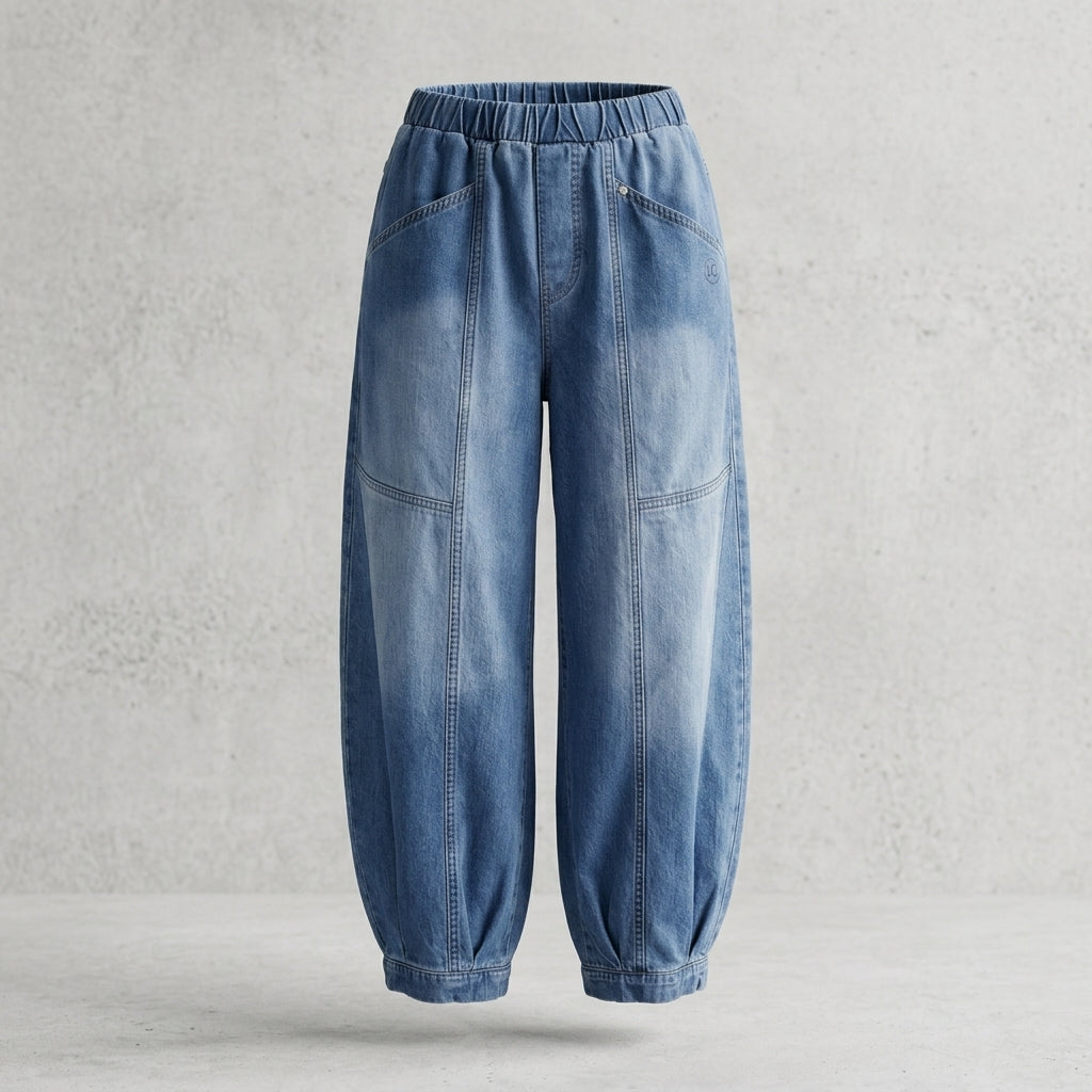 Pantalón Denim Relax Fit