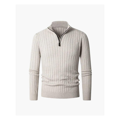 ZERMAT | Jersey de Cuello Alto con Media Cremallera