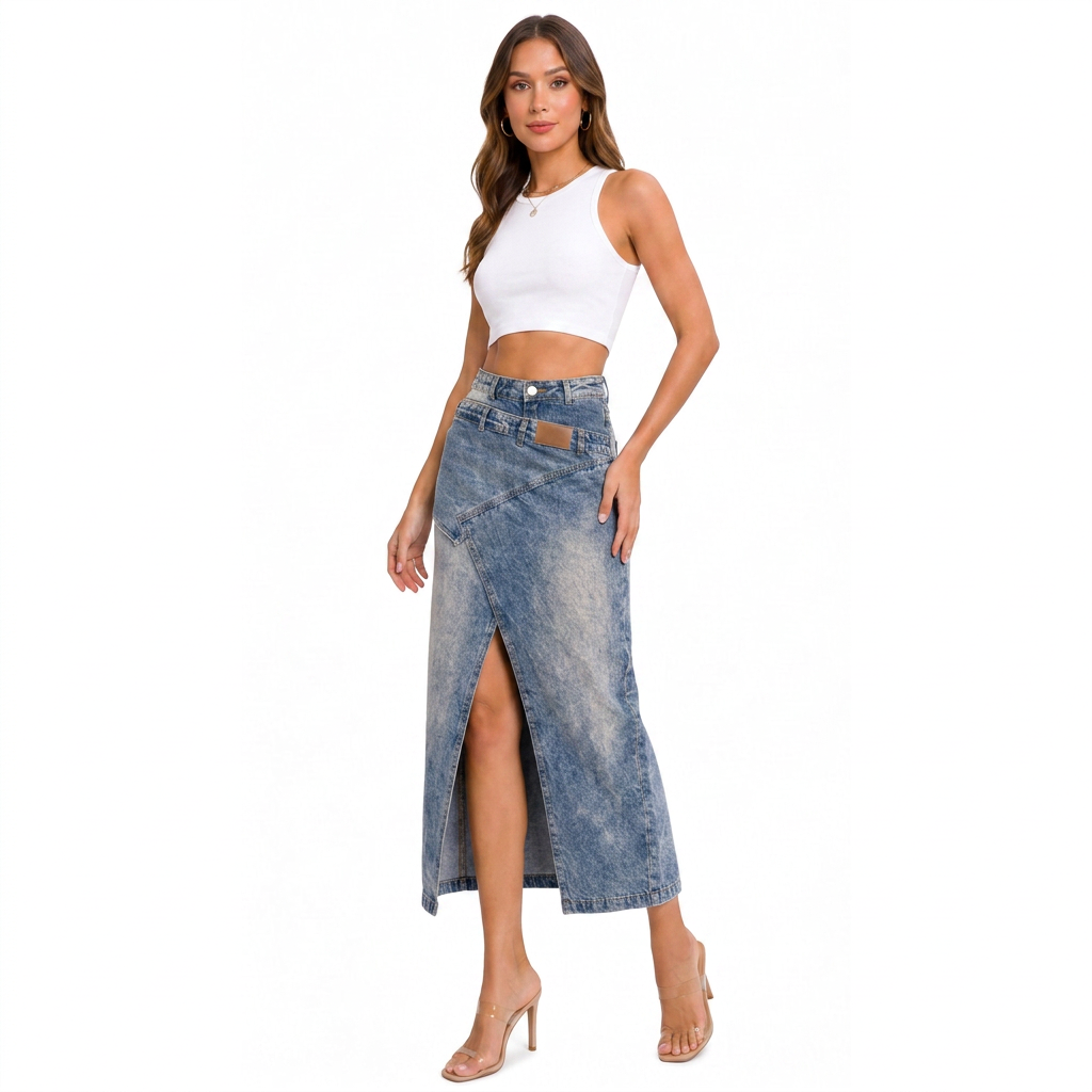 Falda Lía en denim