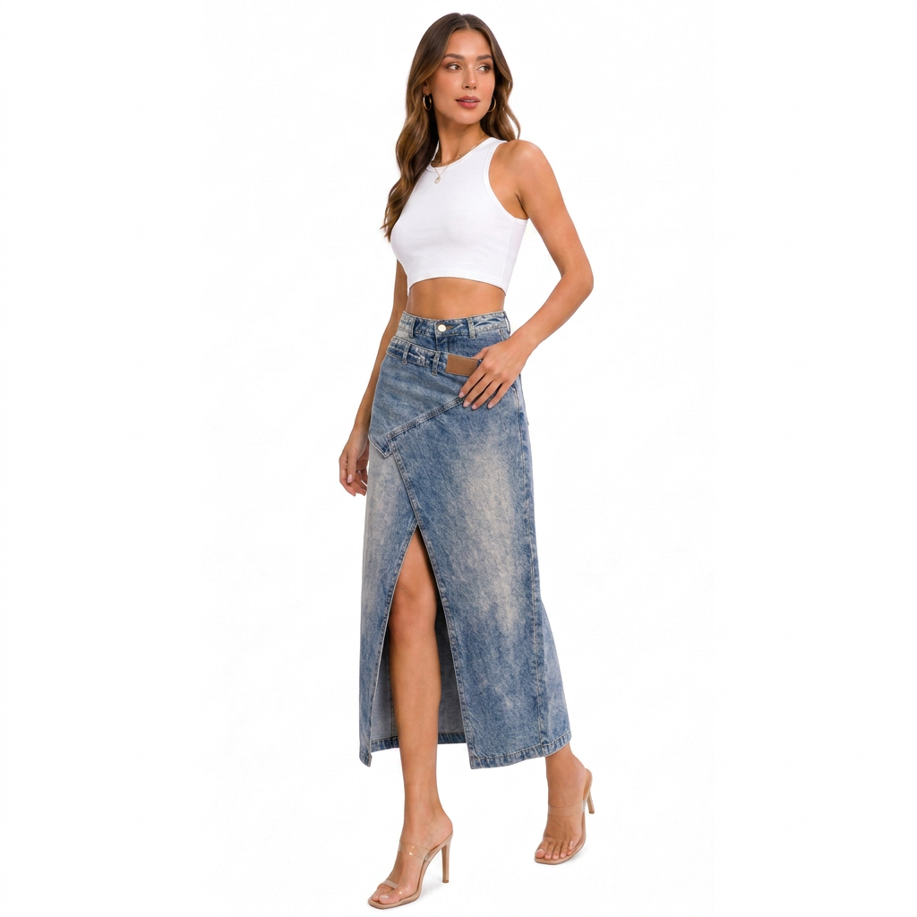 Falda Lía en denim