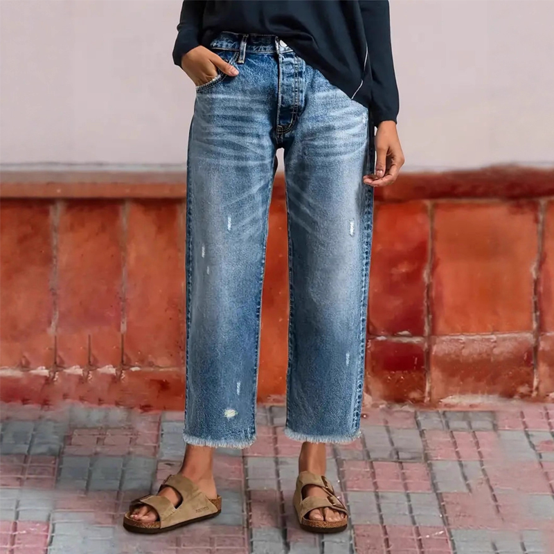 Vaqueros Cropped Vintage