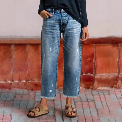 Vaqueros Cropped Vintage
