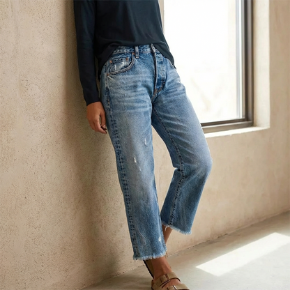 Vaqueros Cropped Vintage