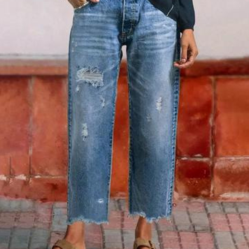 Vaqueros Cropped Vintage