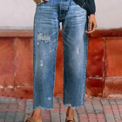 Vaqueros Cropped Vintage