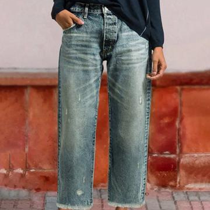 Vaqueros Cropped Vintage