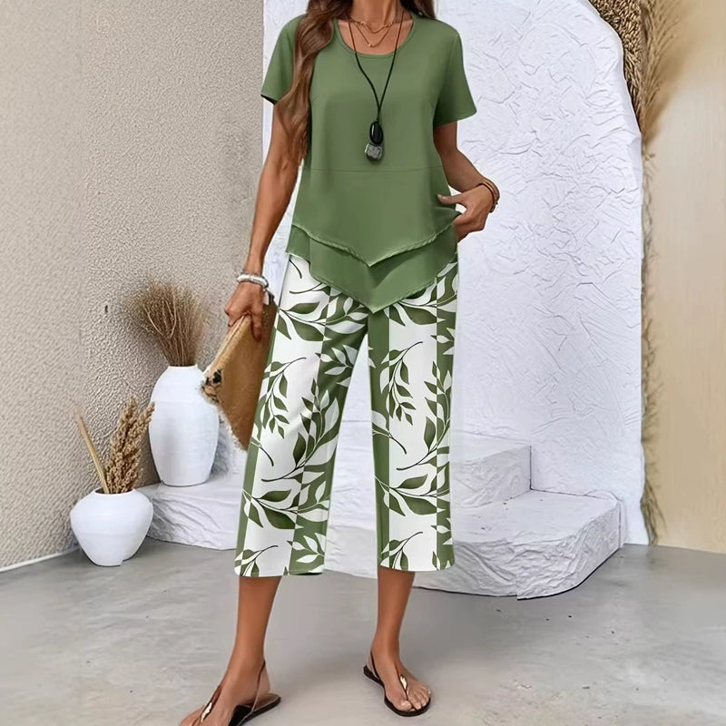 Conjunto de Verano Top + Pantalón
